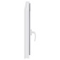 vidaXL Παράθυρο Κάτω Στρώματος RISOR 100 x 50 cm PVC και Γυαλί Λευκό