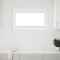 vidaXL Παράθυρο Κάτω Στρώματος RISOR 100 x 60 cm PVC και Γυαλί Λευκό