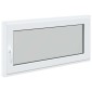 vidaXL Παράθυρο Κάτω Στρώματος RISOR 120 x 60 cm PVC και Γυαλί Λευκό