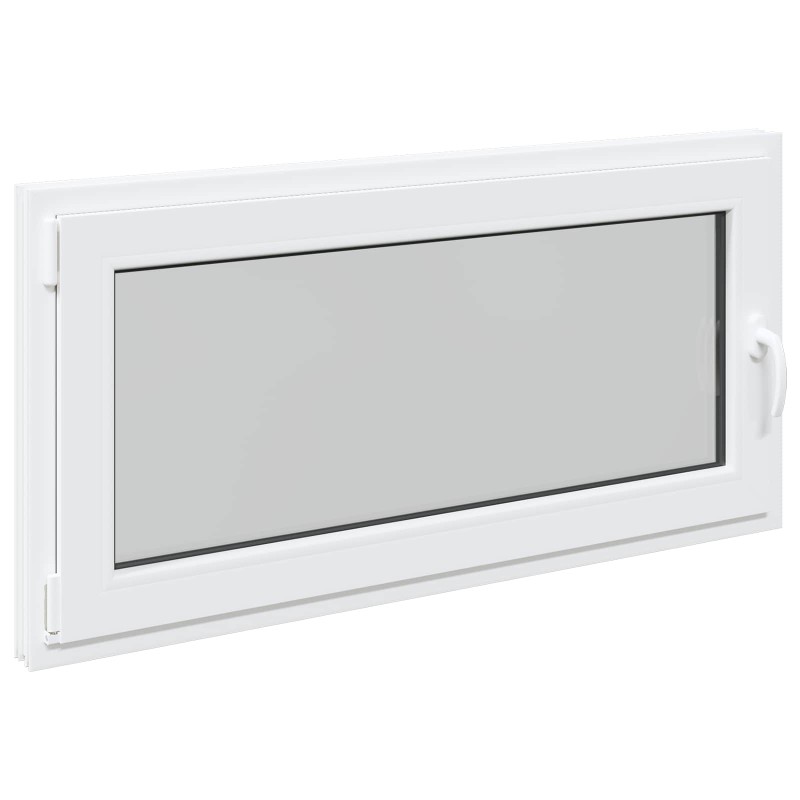 vidaXL Παράθυρο Κάτω Στρώματος RISOR 120 x 60 cm PVC και Γυαλί