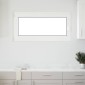 vidaXL Παράθυρο Κάτω Στρώματος RISOR 120 x 60 cm PVC και Γυαλί Λευκό
