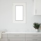 vidaXL Παράθυρο Κάτω Στρώματος RISOR 50 x 75 cm PVC και Γυαλί Ανθρακί