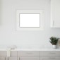 vidaXL Παράθυρο Κάτω Στρώματος RISOR 80 x 50 cm PVC και Γυαλί Ανθρακί