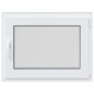 vidaXL Παράθυρο Κάτω Στρώματος RISOR 80 x 60 cm PVC και Γυαλί Ανθρακί