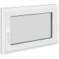 vidaXL Παράθυρο Κάτω Στρώματος RISOR 90 x 60 cm PVC και Γυαλί
