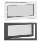vidaXL Παράθυρο Κάτω Στρώματος RISOR 110 x 50 cm PVC και Γυαλί