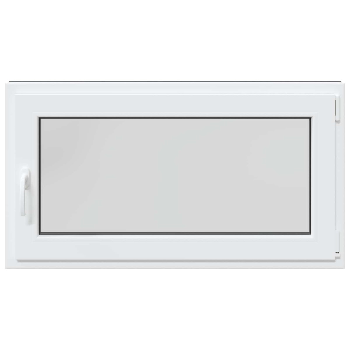 vidaXL Παράθυρο Κάτω Στρώματος RISOR 110 x 50 cm PVC και Γυαλί