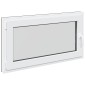 vidaXL Παράθυρο Κάτω Στρώματος RISOR 110 x 50 cm PVC και Γυαλί