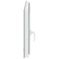 vidaXL Παράθυρο Κάτω Στρώματος RISOR 120 x 60 cm PVC και Γυαλί Ανθρακί