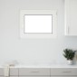 vidaXL Παράθυρο Κάτω Στρώματος RISOR 60 x 100 cm PVC και Γυαλί Ανθρακί