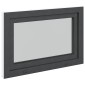 vidaXL Παράθυρο Κάτω Στρώματος RISOR 90 x 50 cm PVC και Γυαλί