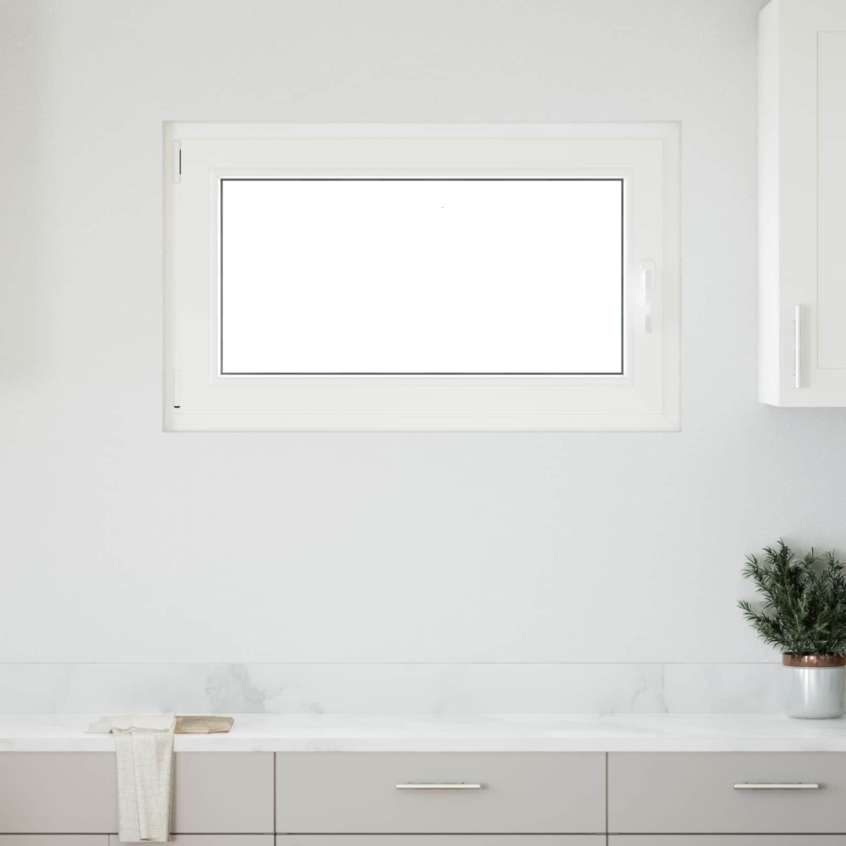 vidaXL Παράθυρο Κάτω Στρώματος RISOR 100 x 70 cm PVC και Γυαλί