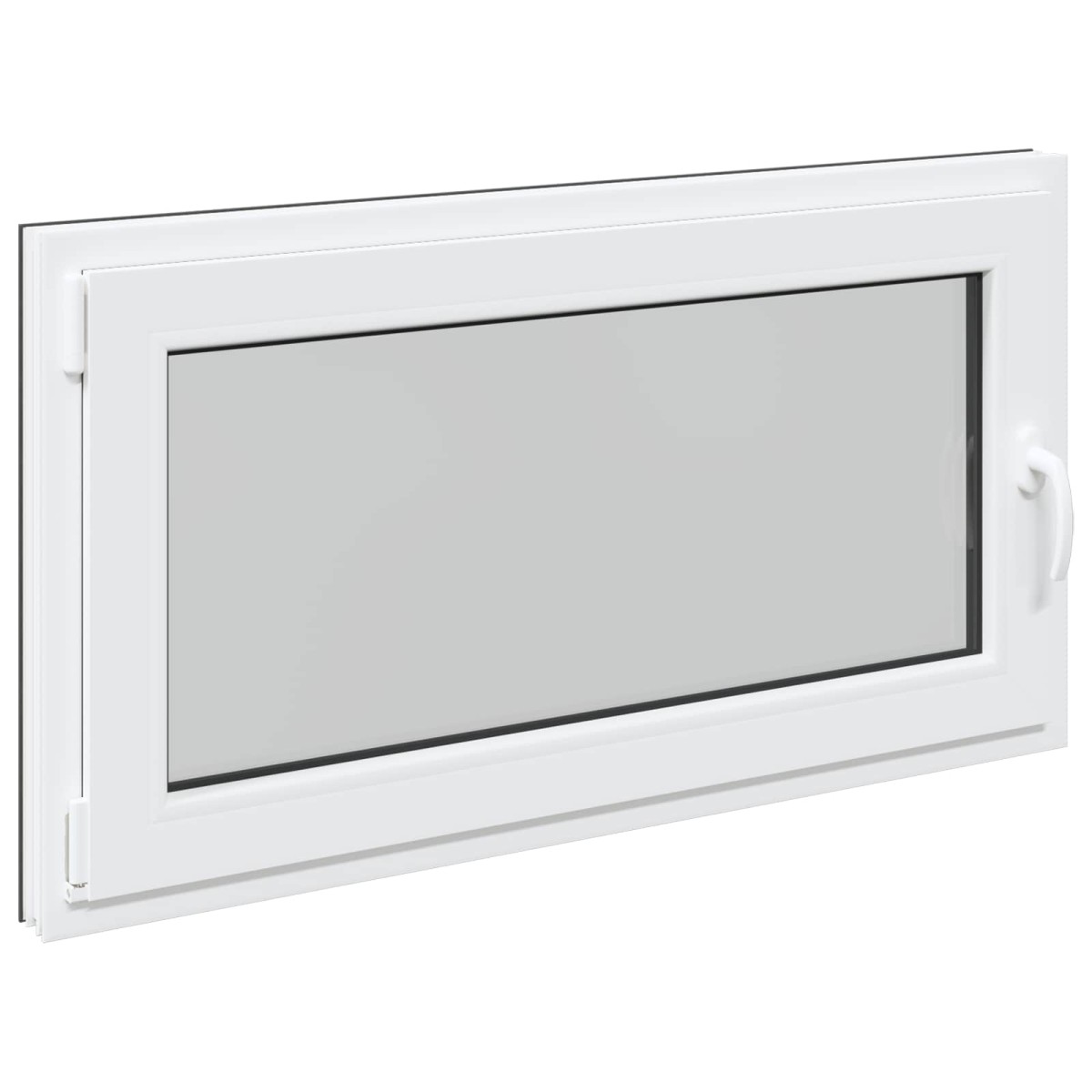 vidaXL Παράθυρο Κάτω Στρώματος RISOR 110 x 60 cm PVC και Γυαλί