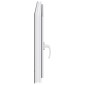 vidaXL Παράθυρο Κάτω Στρώματος RISOR 120 x 60 cm PVC και Γυαλί Ανθρακί