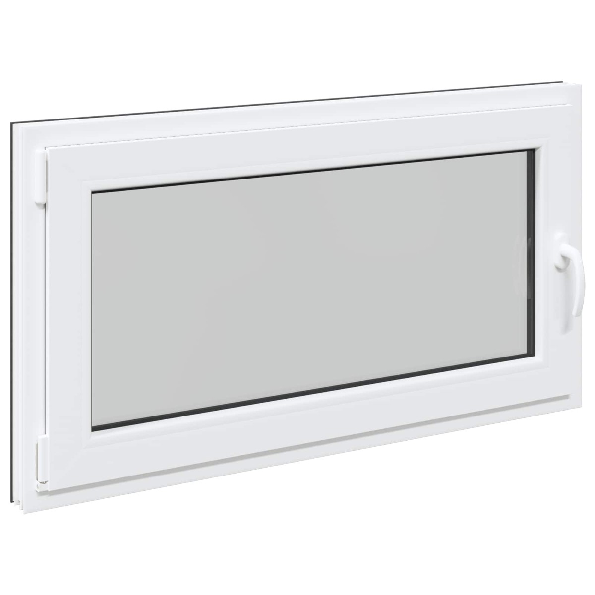 vidaXL Παράθυρο Κάτω Στρώματος RISOR 120 x 60 cm PVC και Γυαλί