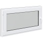 vidaXL Παράθυρο Κάτω Στρώματος RISOR 120 x 60 cm PVC και Γυαλί