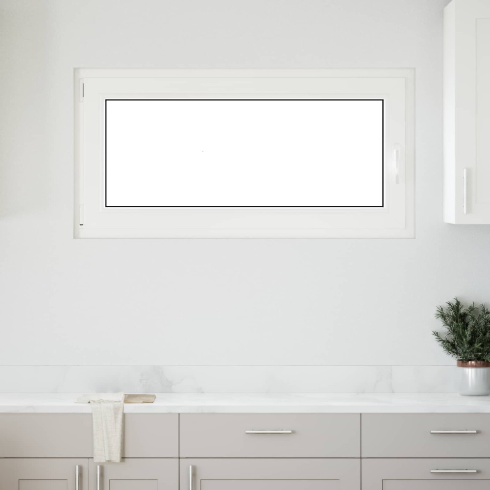 vidaXL Παράθυρο Κάτω Στρώματος RISOR 120 x 60 cm PVC και Γυαλί Ανθρακί