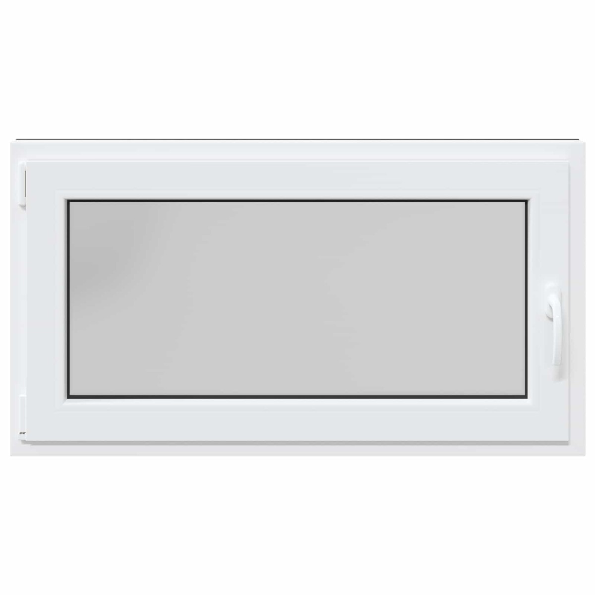 vidaXL Παράθυρο Κάτω Στρώματος RISOR 120 x 60 cm PVC και Γυαλί