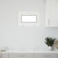 vidaXL Παράθυρο Κάτω Στρώματος RISOR 60 x 40 cm PVC και Γυαλί Ανθρακί
