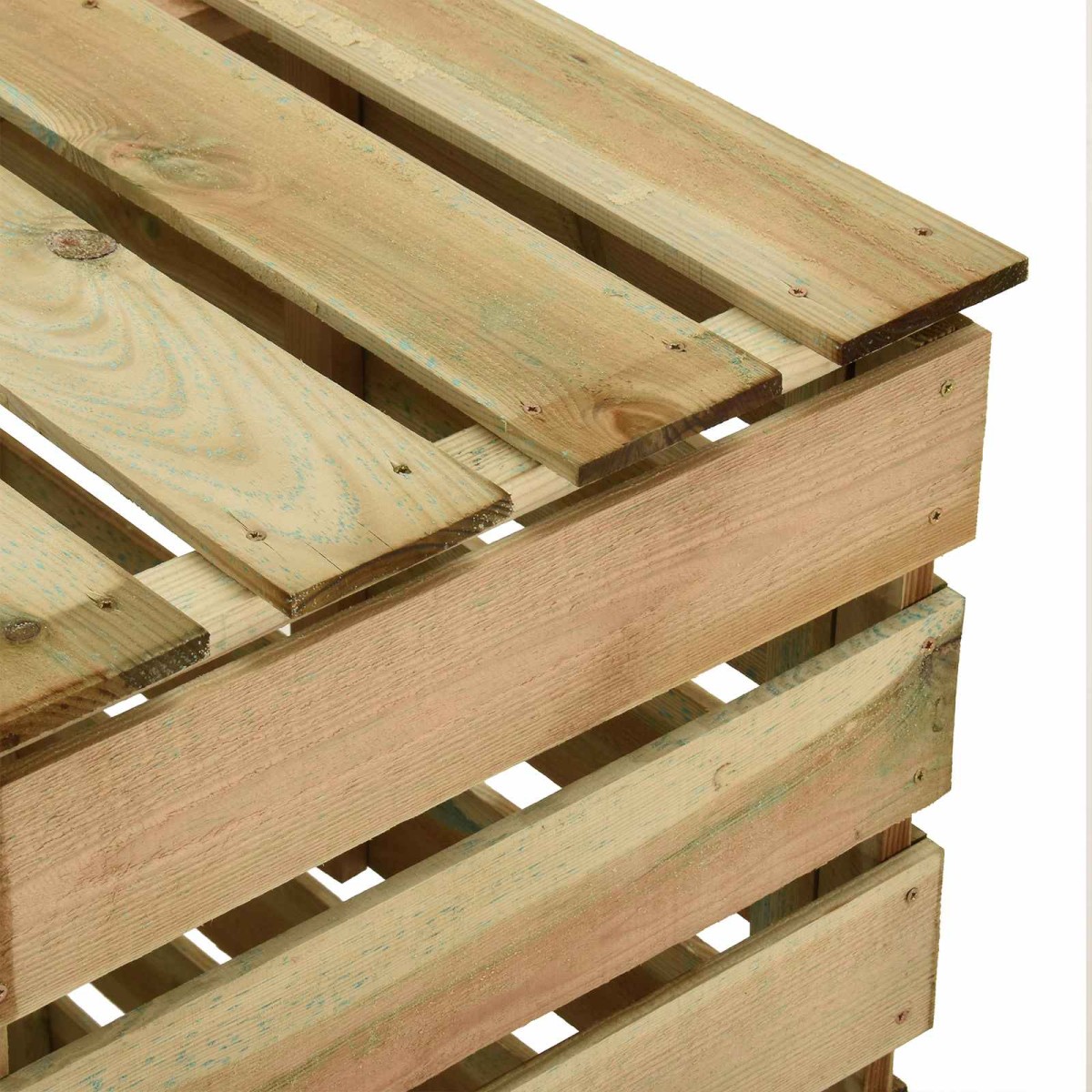 vidaXL Σχάρωμα Κήπου Πράσινο 110 x 58 x 113 εκ Μασίφ Ξύλο Πεύκου