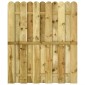 vidaXL Πύλη Κήπου 100 x 125 cm Μασίφ Ξύλο Πεύκου Πράσινο