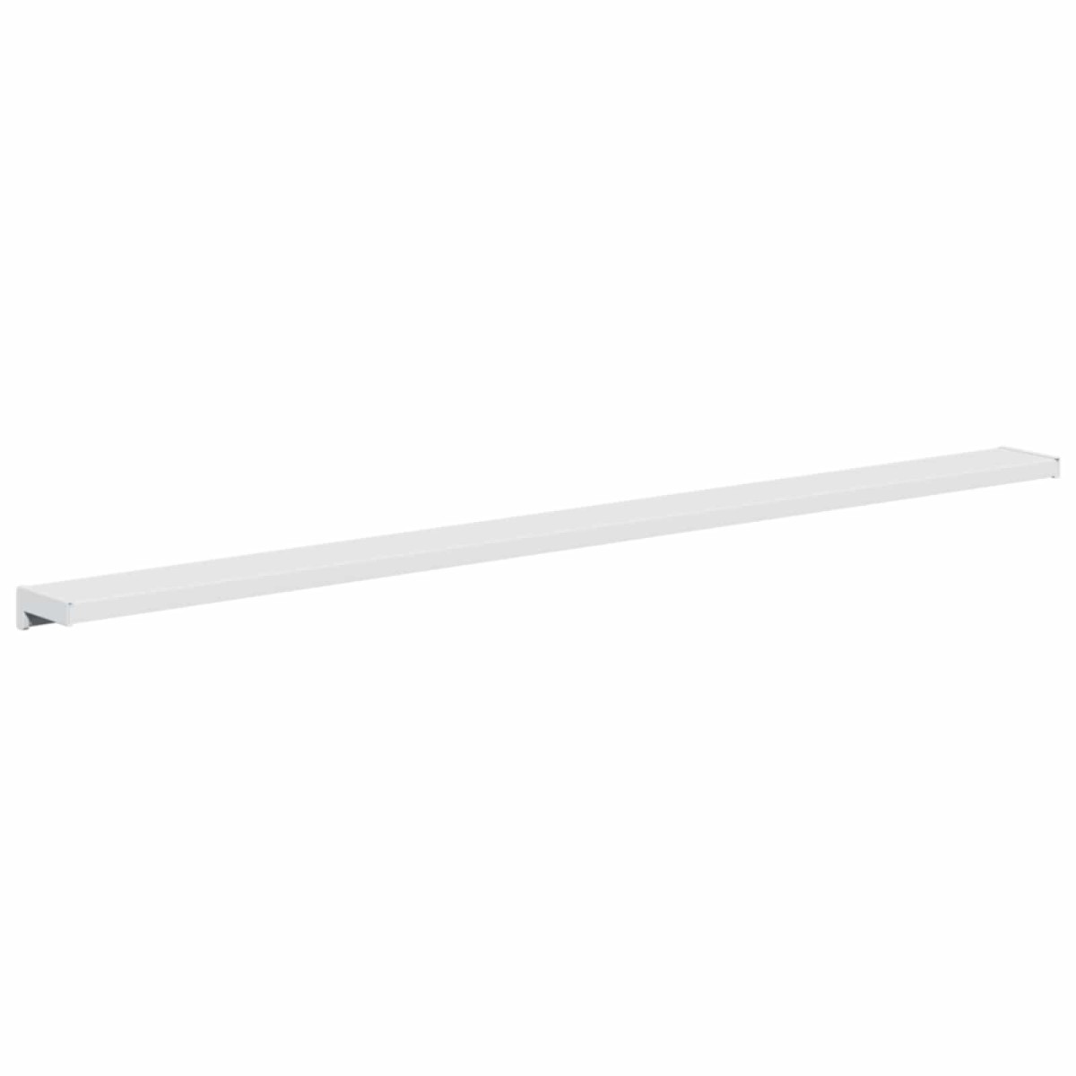 vidaXL Σαβανωτό Παραθύρου Λευκό 160 x 10 x 4,5 εκ PVC