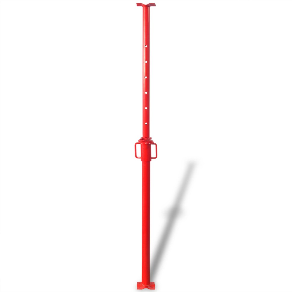 vidaXL Υποστήριξη Acrow Κόκκινο 180 x 12,5 x 12,5 εκ.