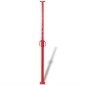 vidaXL Υποστήριξη Acrow Κόκκινο 180 x 12,5 x 12,5 εκ.