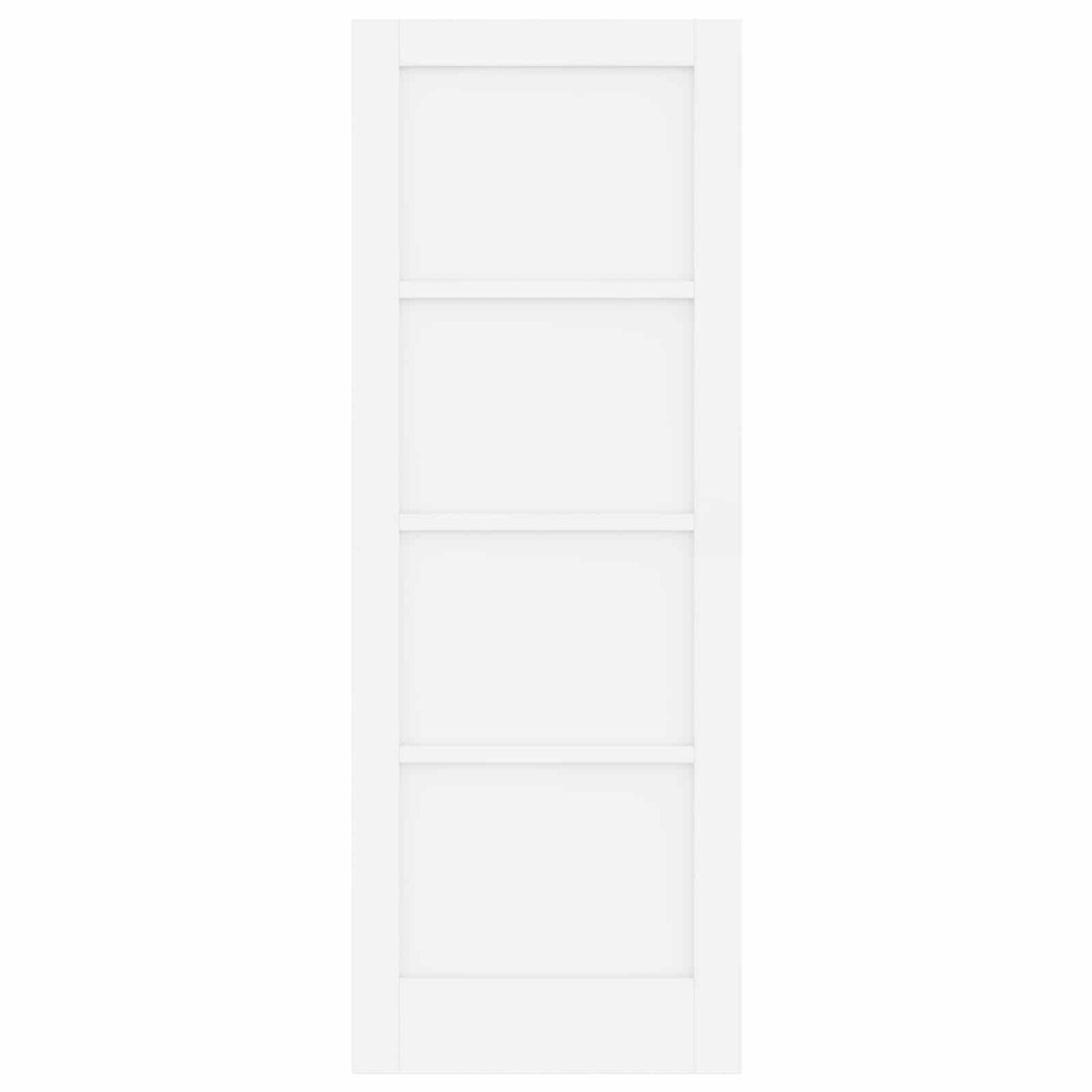 vidaXL Εσωτερική Πόρτα Λευκό 73,5 x 198,5 εκ. Κόντρα πλακέ