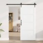 vidaXL Εσωτερική Πόρτα Λευκό 86 x 198,5 cm Κόντρα πλακέ