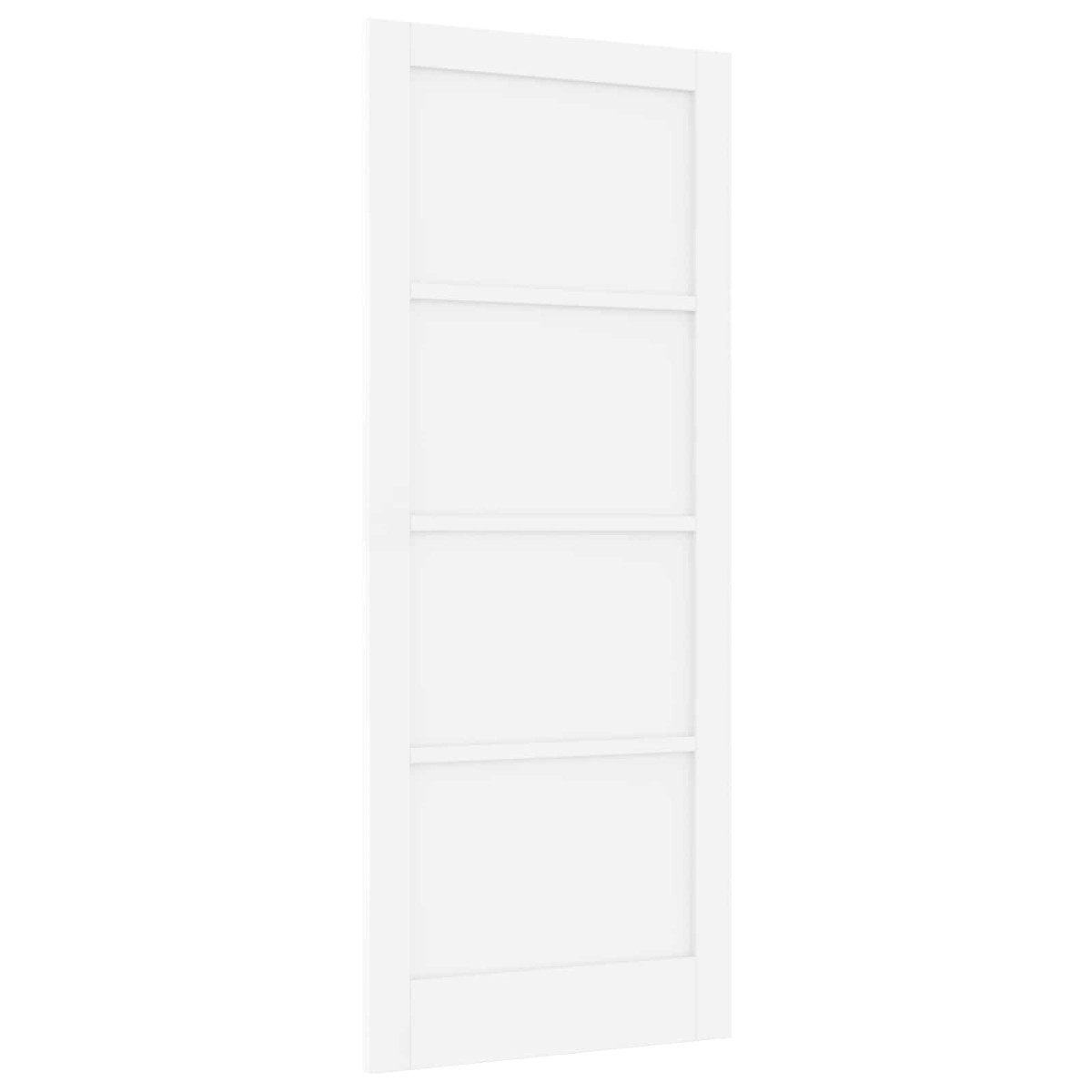 vidaXL Εσωτερική Πόρτα Λευκό 86 x 211 cm Κόντρα πλακέ