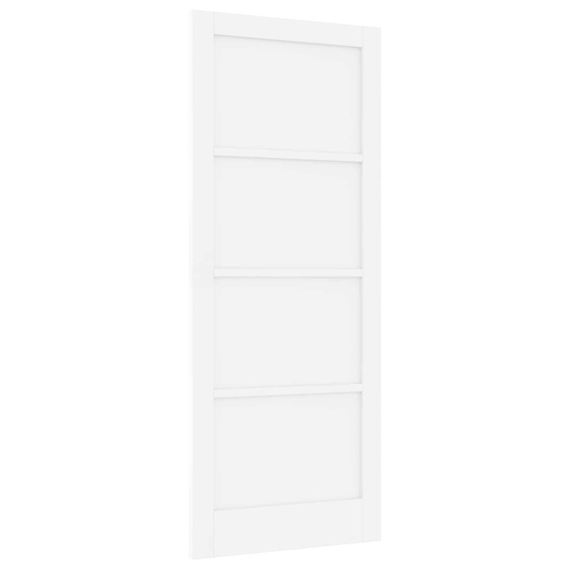 vidaXL Εσωτερική Πόρτα Λευκό 86 x 211 cm Κόντρα πλακέ