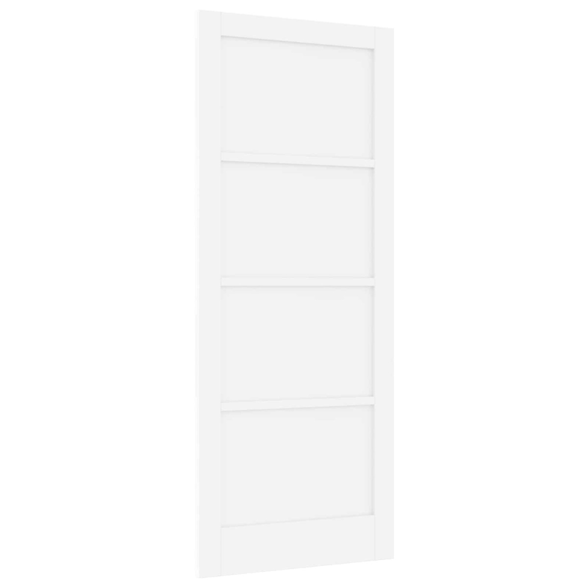 vidaXL Εσωτερική Πόρτα Λευκό 86 x 211 cm Κόντρα πλακέ