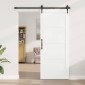 vidaXL Εσωτερική Πόρτα Λευκό 86 x 211 cm Κόντρα πλακέ