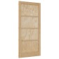 vidaXL Εσωτερική Πόρτα Φυσικό 93 x 202 cm Κόντρα πλακέ
