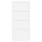 vidaXL Εσωτερική Πόρτα Λευκό 93 x 202 cm Κόντρα πλακέ
