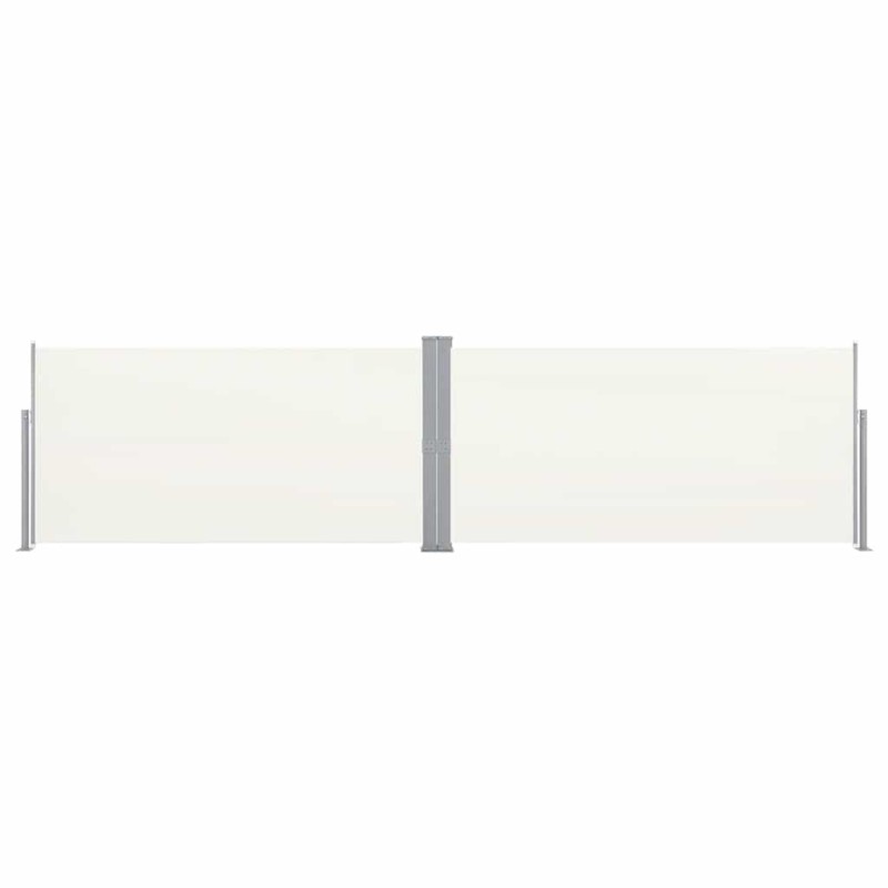 vidaXL Σκίαστρο Πλαϊνό Συρόμενο Κρεμ 160 x 600 εκ.