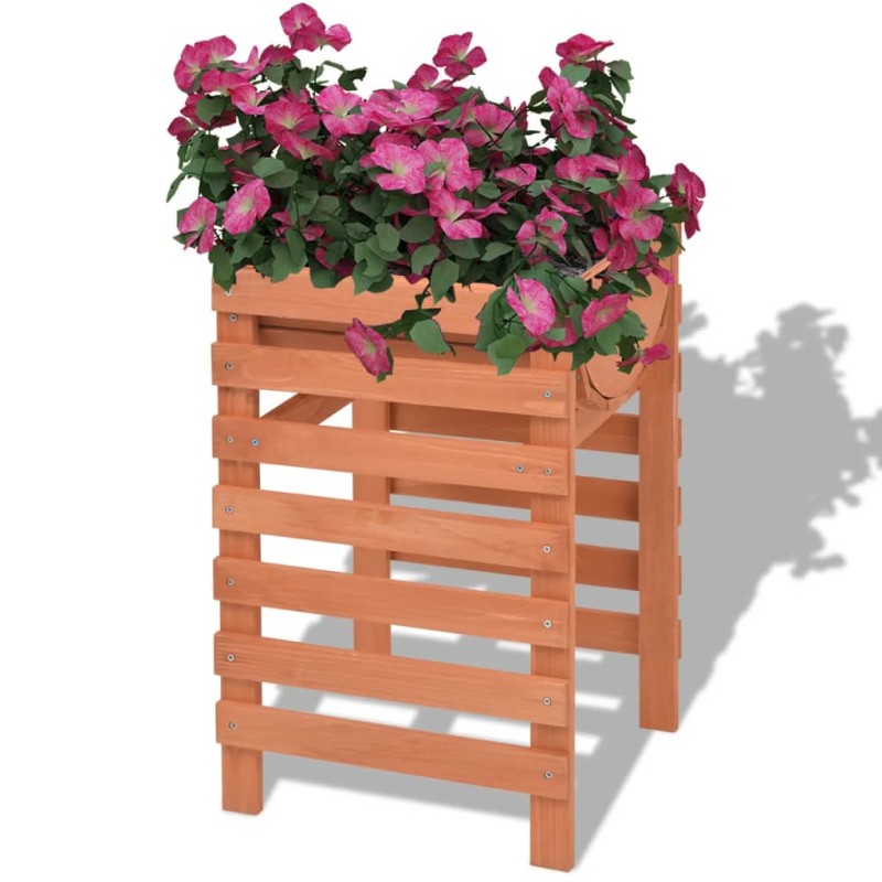 vidaXL Ζαρντινιέρα 38 x 36 x 60 εκ. Ξύλινη