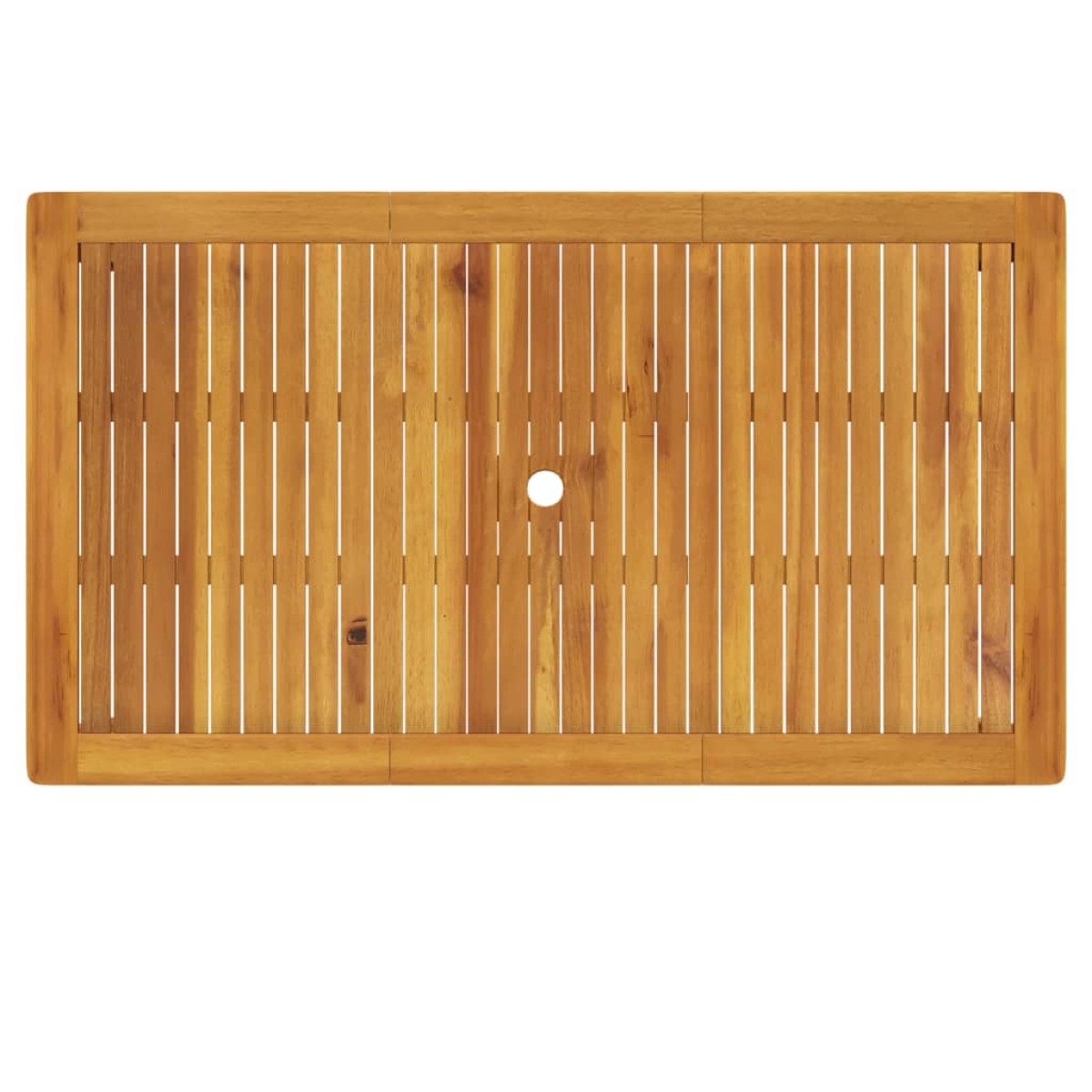 vidaXL Τραπέζι Κήπου 140 x 80 x 74 εκ. από Μασίφ Ξύλο Ακακίας