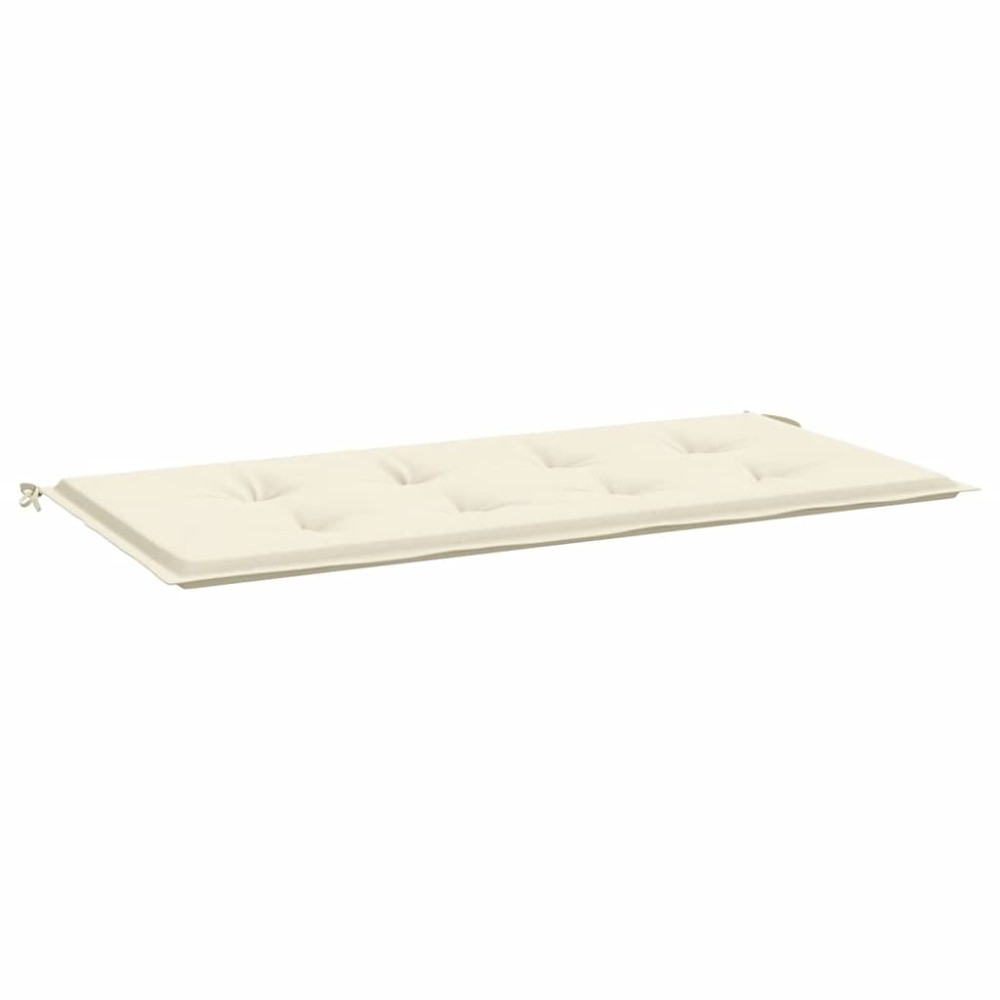vidaXL Μαξιλάρι Πάγκου Κήπου Κρεμ 100x50x3 εκ. Ύφασμα Oxford