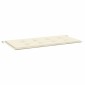vidaXL Μαξιλάρι Πάγκου Κήπου Κρεμ 100x50x3 εκ. Ύφασμα Oxford