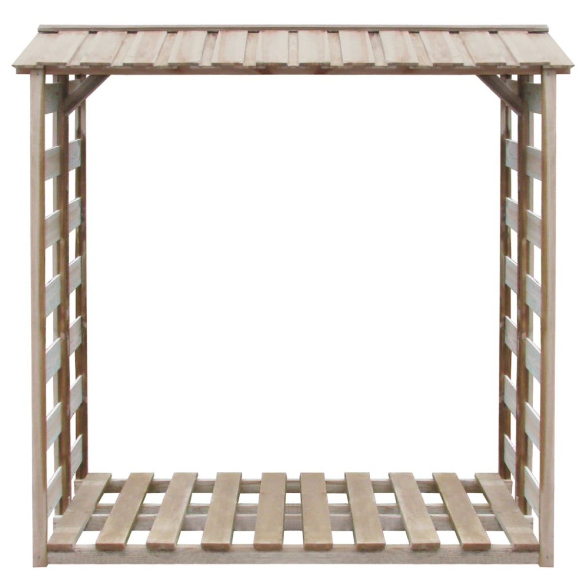 vidaXL Υπόστεγο Αποθήκευσης Καυσόξυλων 150x90x176 εκ. Εμποτισμ. Πεύκο