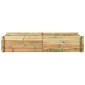 vidaXL Μποστάνι Λαχανόκηπου 197 x 100 x 40 εκ. Εμποτισμένο Ξύλο Πεύκου