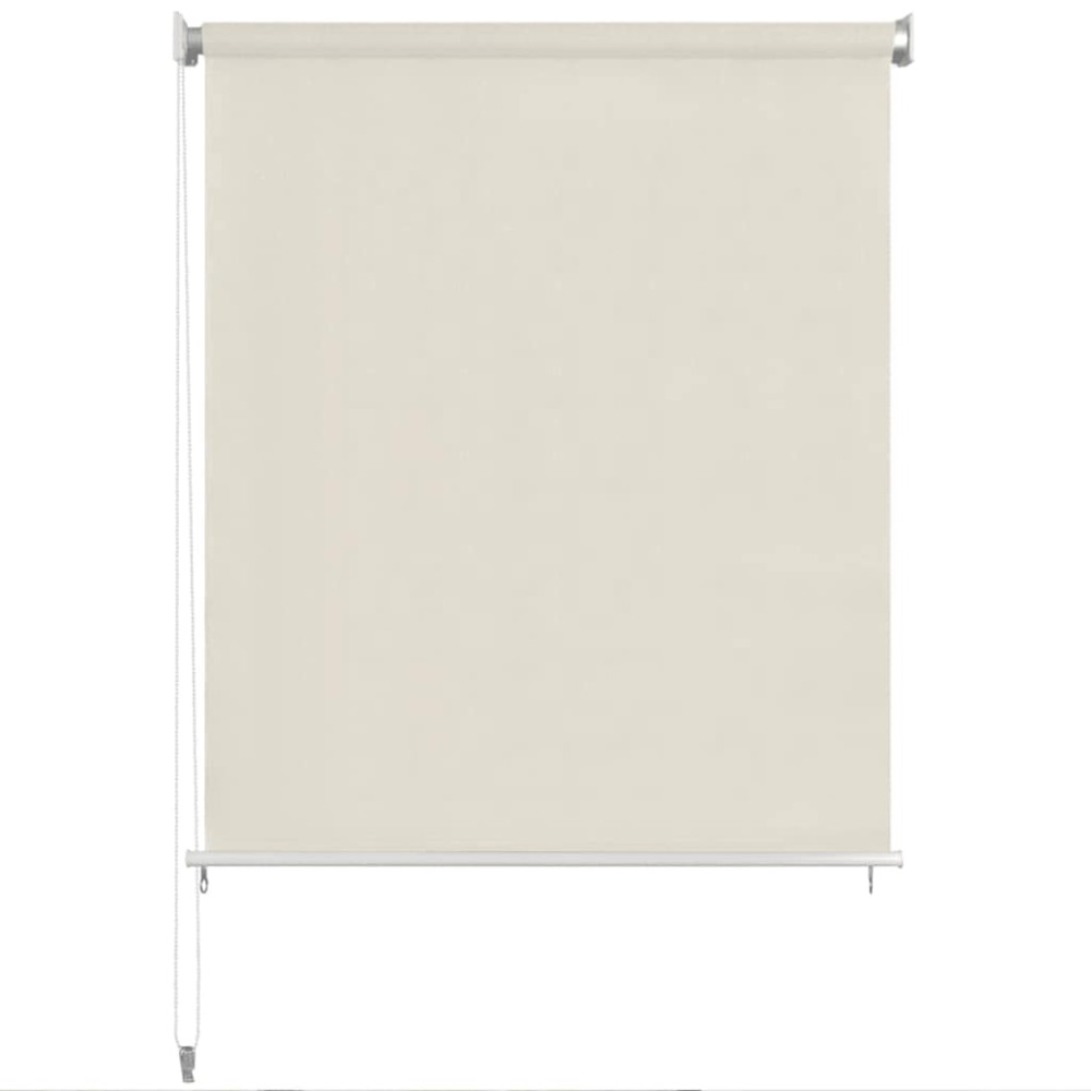 vidaXL Στόρι Σκίασης Ρόλερ Εξωτερικού Χώρου 205(Π) x 140(Υ) εκ. Κρεμ