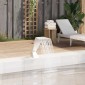 vidaXL Σιντριβάνι Πισίνας Ασημί 64 x 30 x 52 εκ. από Ανοξείδωτο Ατσάλι