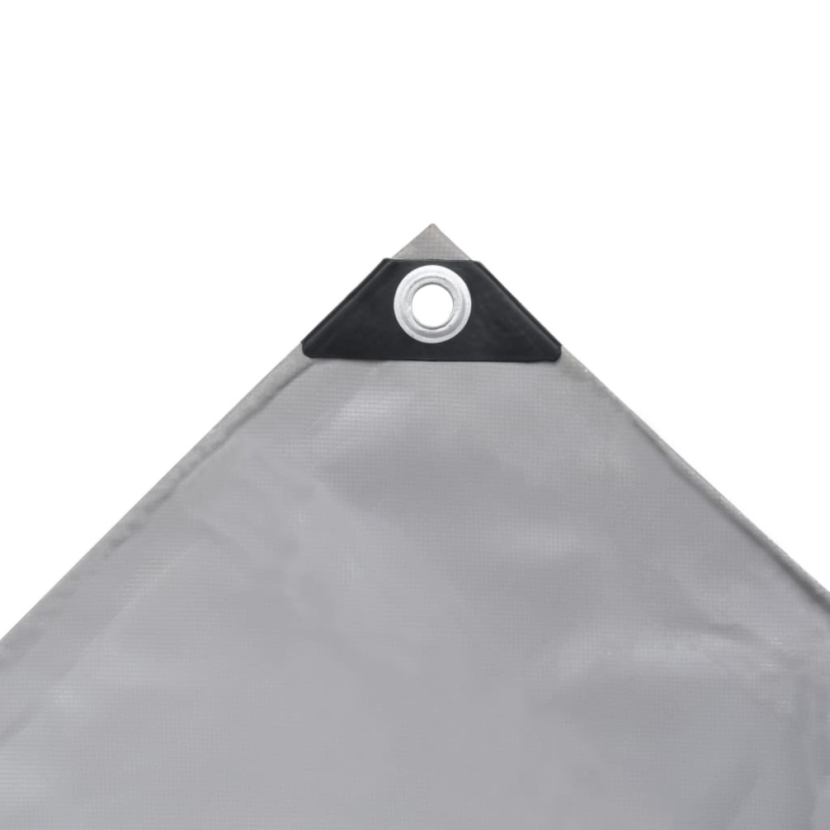 vidaXL Μουσαμάς 650 γρ./μ.² Γκρι 4 x 6 μ.