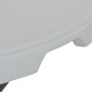 vidaXL Τραπέζι Μπαρ Πτυσσόμενο Λευκό 80 x 110 εκ. από HDPE