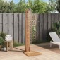 vidaXL Ντουζιέρα Κήπου 70 x 75 x 204 εκ. από Μασίφ Ξύλο Teak