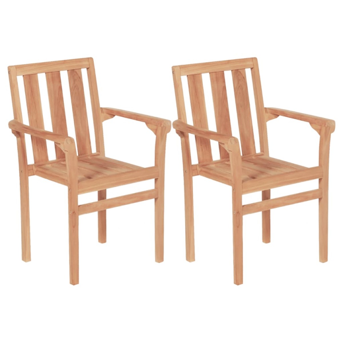 vidaXL Σετ Επίπλων Bistro 3 Τεμαχίων από Μασίφ Ξύλο Teak