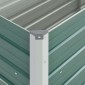 vidaXL Ζαρντινιέρα Υπερυψωμένη Πράσινη 160x40x77 εκ. Γαλβαν. Χάλυβας